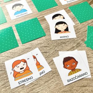 Čustkolandija (igra 3 v 1 za male raziskovalce čustev- e verzija )